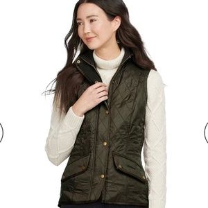 Barbour Cavalry Gilet Vest Green Size 4